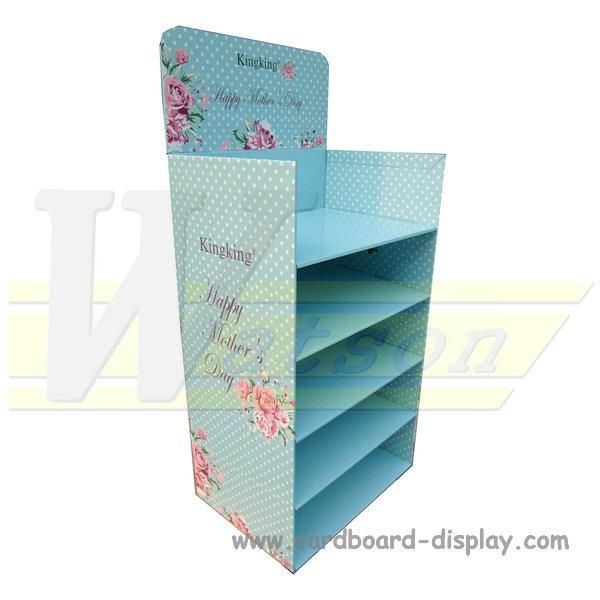 Aromatherapy Cardboard Floor display rack