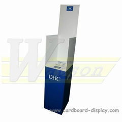 Cosmetic Advertising Brochure Cardboard Display Rack