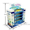 Cardboard pallet display rack for cleaning spray 1