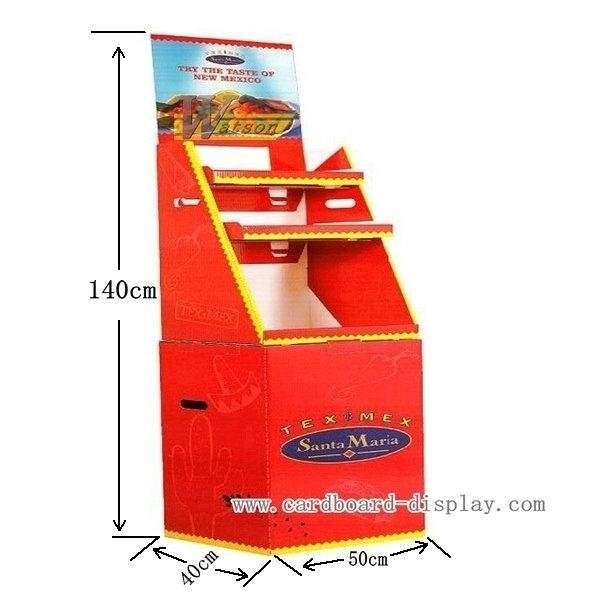 Corrugated Pallet display rack for toys 3
