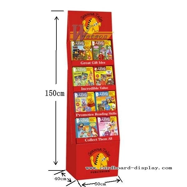 Retail Cardboard pallet display rack for toys 5