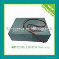NEW !!!48V 120AH Golf cart battery with Iron case 1