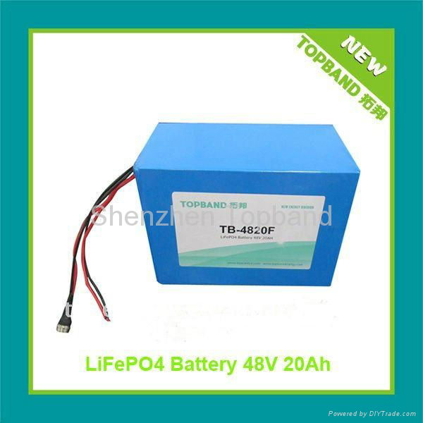 48v 20ah motorcycle battery with lifepo4 material