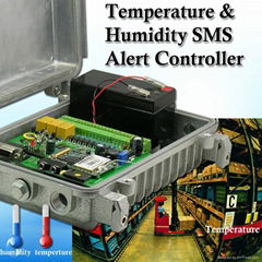 Temperature & Humidity SMS Alert Controller