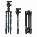 Pro Triopo new traveler GT-C Series multifunction Carbon Fiber folding tripod GT