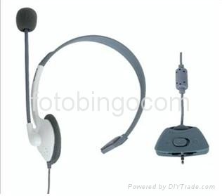 LIVE HEADSET + MIC For XBOX 360 WIRELESS CONTROLLER 