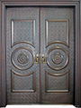 Copper Carved Door Entry Door