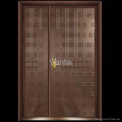 Copper Carved Door