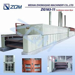 plywood machinery|veneer continuous dryer