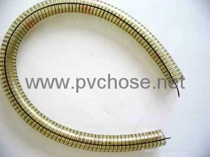 pvc steel wire  reinforced hose 2