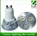3w gu10 led spotlight with ce,rohs approved
