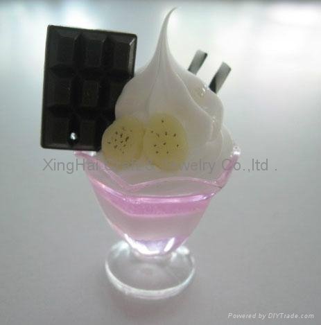 simulation nutritional food Ice cream cup 4