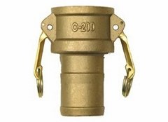 Brass camlock coupling 