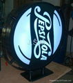 Pepsi Round rotating light box  4