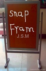 standing snap frame 