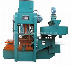 Colored tile making machine