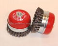 industry polish twist knot cup wire brush 1