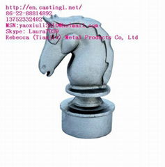 sand casting aluminum post cap