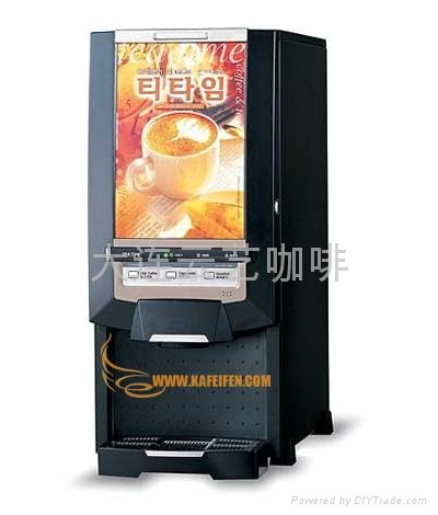 韩国进口全自动自助咖啡机