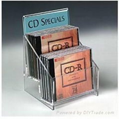 acrylic CD display holder 