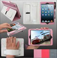 Fashionable multifunction leather case for new ipad mini 1