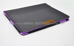 fashionable and top grade leather case for ipad2