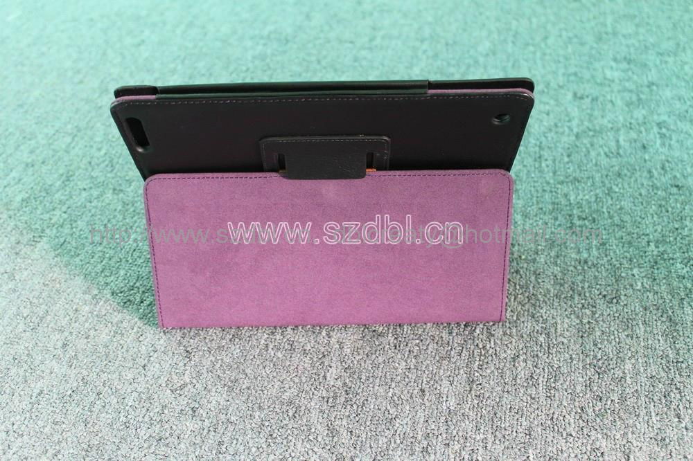 fashionable and top grade leather case for ipad2 3