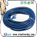 Blue Cat5e Ethernet LAN Network Patch Cable - 25ft 1