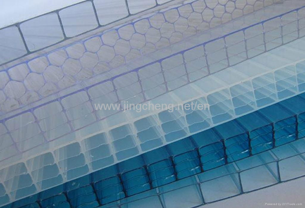 Plastic extrusion mould for hollow grid plate 2