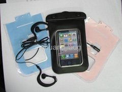 Iphone waterproof pvc+abs bag 