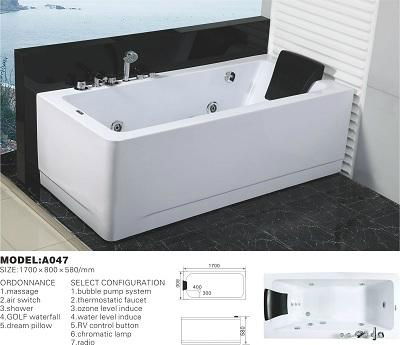 massage bathtub