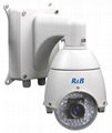 4.5 inch mini size high speed camera with10X zoom camera IR 40-60M 1