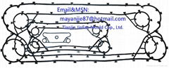 gasket for heat exchanger