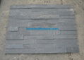 black slate wall stone