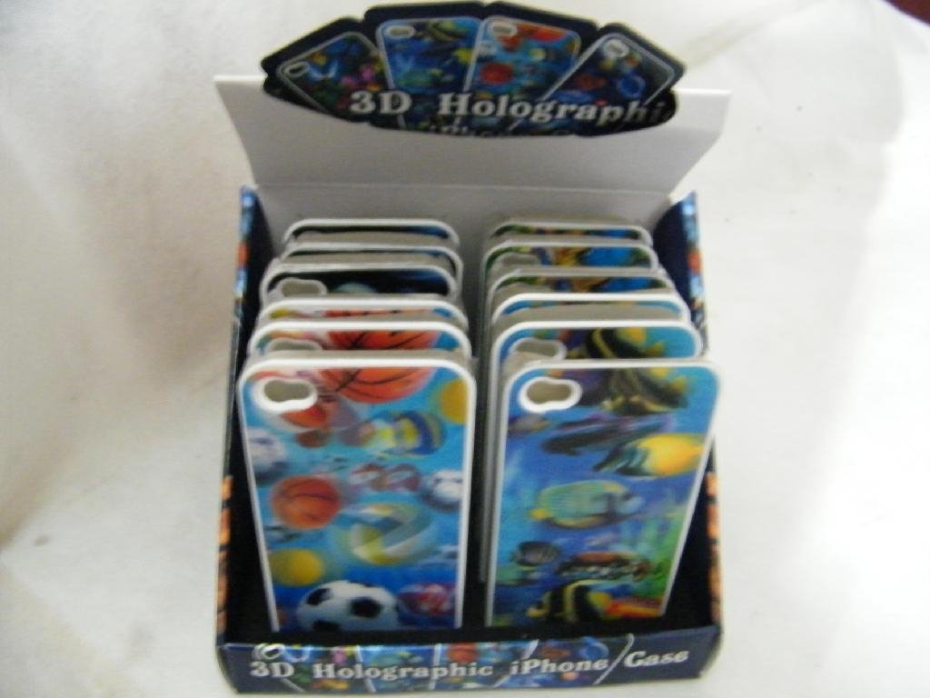 3D Holographic PC Case for iPhone 4/4S 2