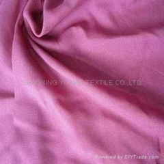 POLYESTER WOOL PEACH FABRIC