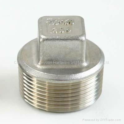 stainless steel square plug