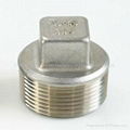 stainless steel square plug