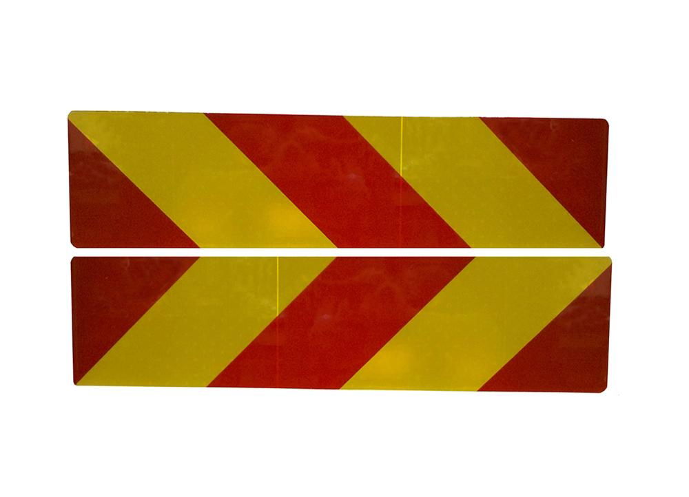 Heavy Vehicle Rear Reflective Marking Plate 5