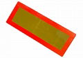 Rear Reflective Marking Plate for Long Vehicle  2