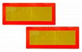 Rear Reflective Marking Plate for Long Vehicle  4
