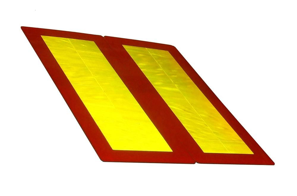 Long Vehicle Rear Reflective Marking Plate