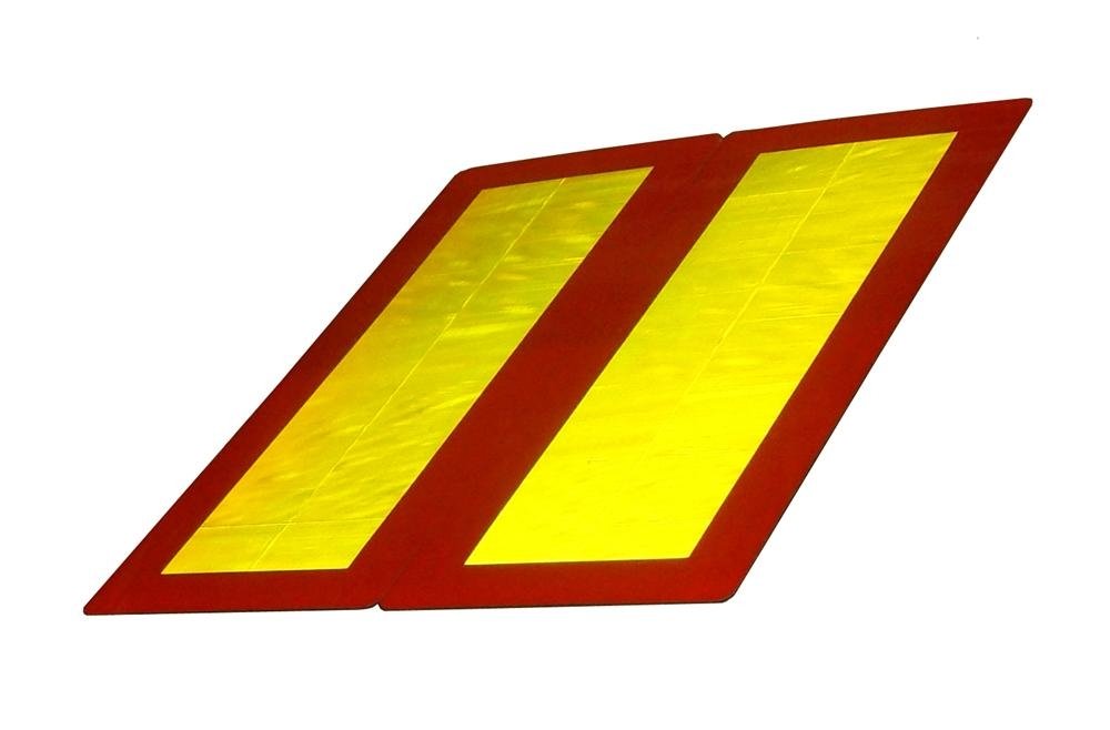 Long Vehicle Rear Reflective Marking Plate 4