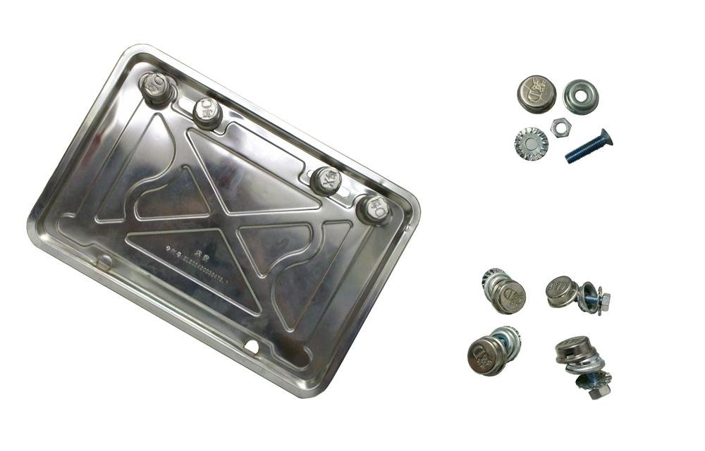 Number Plate Tray and Fixation Device