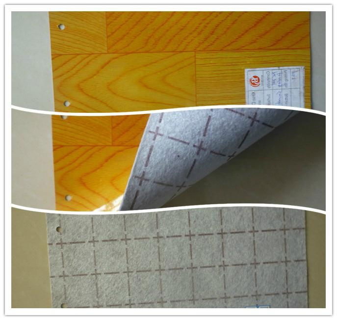 felt backing pvc flooring roll