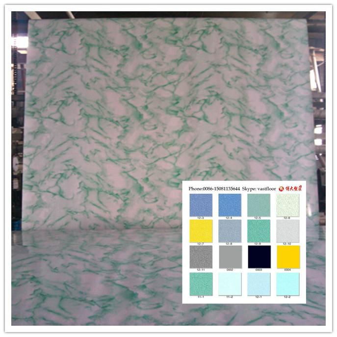 Decorative PVC sheet floorings cover 4