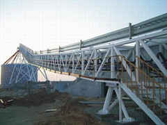 Steel Structural Corridor for Conveyor System