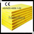 Fireproof insulation glass wool batts 1