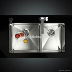 S203 Kitchen undermounted SUS304 stainless steel Double sink