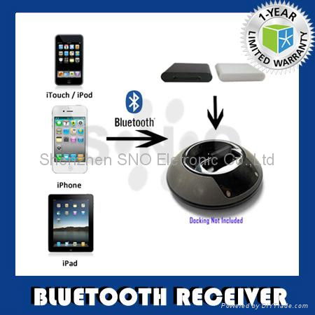 Stereo Audio Bluetooth Receiver for iPod/iPhone
